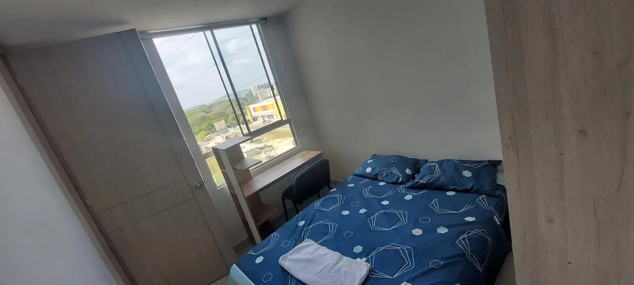 Hermoso Apartamento Con Balcon, 3 Alcobas, 2 Banos Cartagena