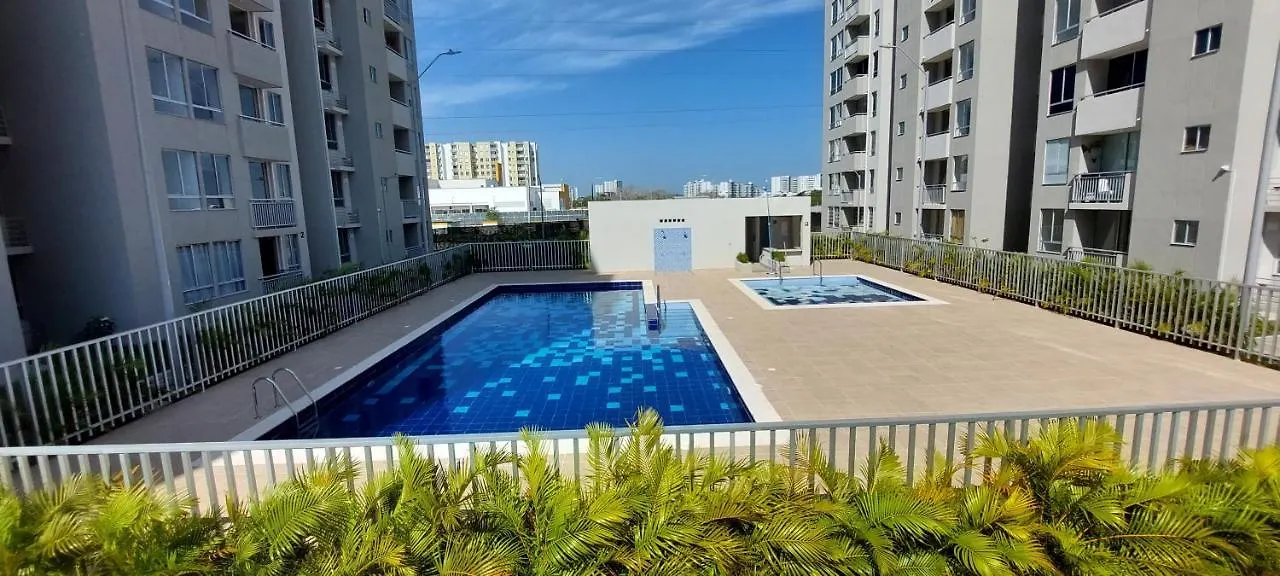 Hermoso Apartamento Con Balcon, 3 Alcobas, 2 Banos Картахена Апартаменты